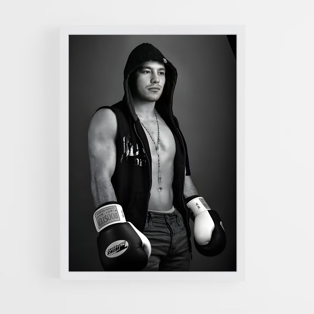 Poster Robin de van – affiche Kick-boxing (vue 3)